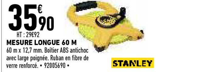 mesure longue 60 m stanley