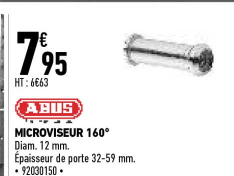 microviseur 160° abus