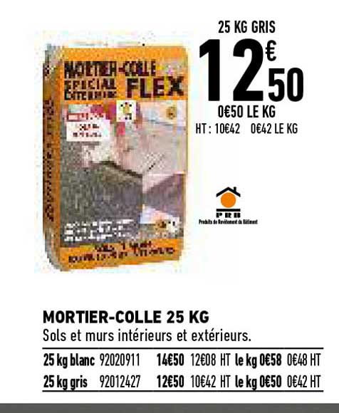 mortier-colle 25 kg