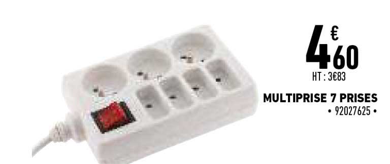 Multiprise 7 Prises