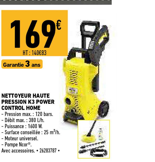 nettoyeur haute pression k3 power control home