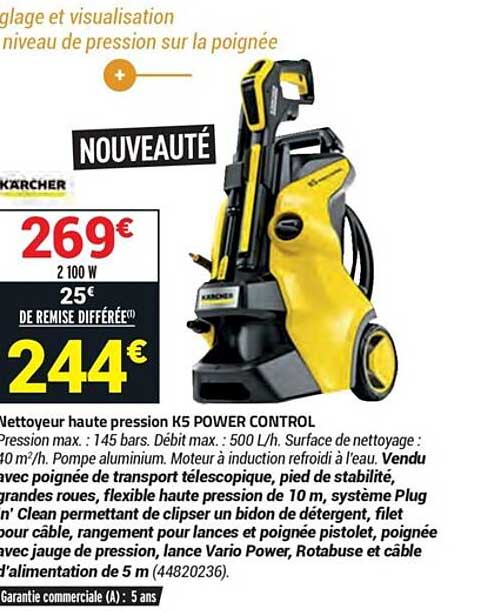 nettoyeur haute pression k5 power control