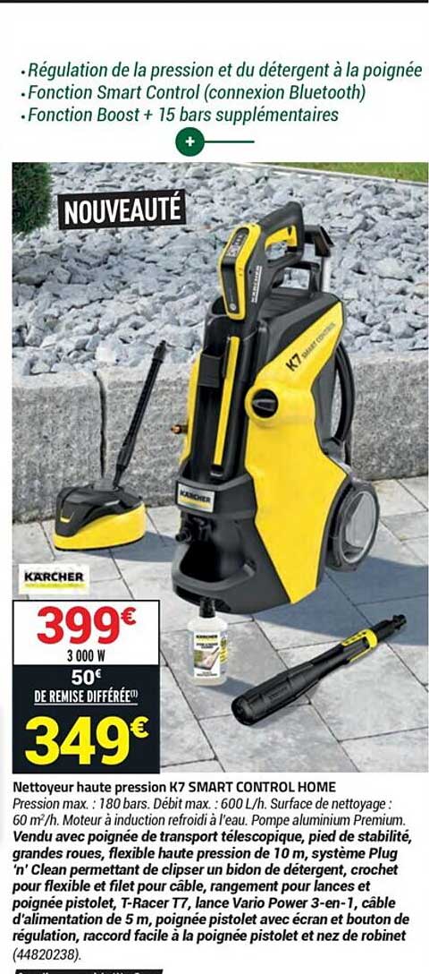 nettoyeur haute pression k7 smart control home
