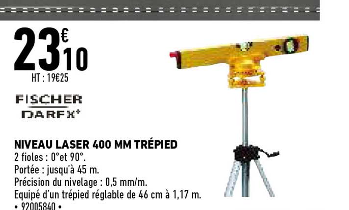 Niveau Laser 400 Mm Trépied