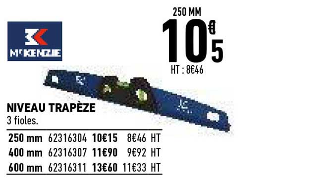 niveau trapèze