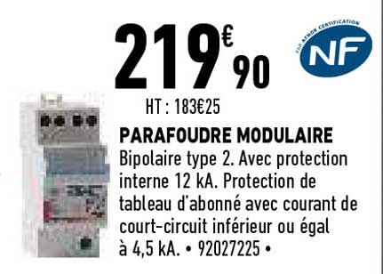parafoudre modulaire