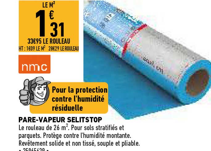 pare-vapeur selitstop