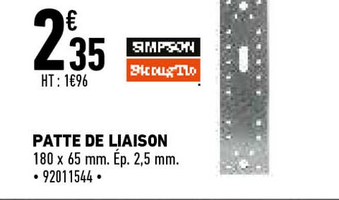 patte de liaison simpson