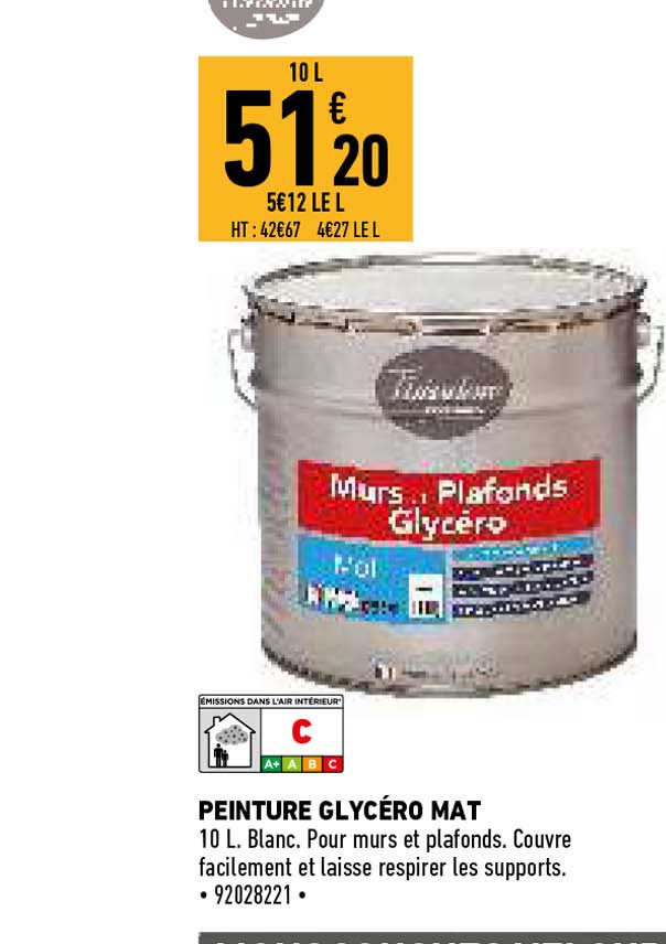 peinture glycero mat