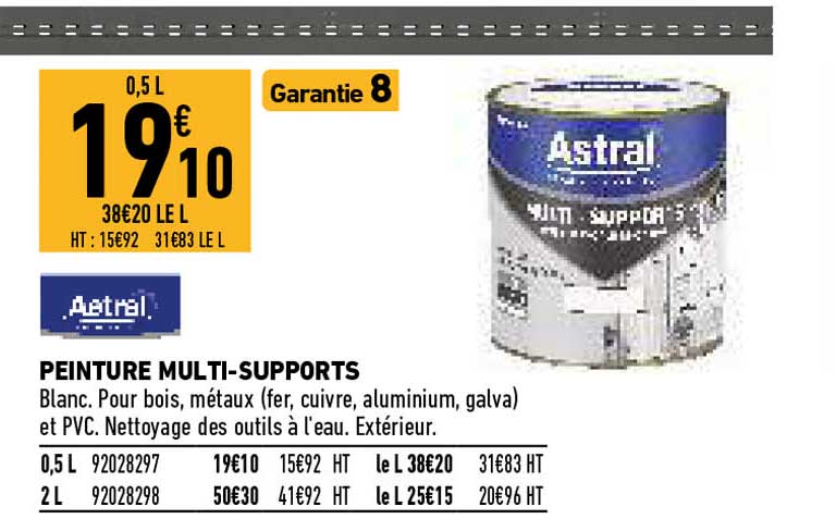 peinture multi-supports astral