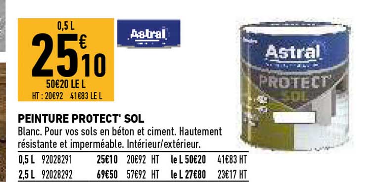 peinture protect' sol astral