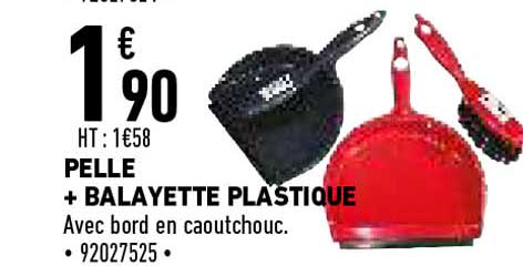 Pelle + Balayette Plastique