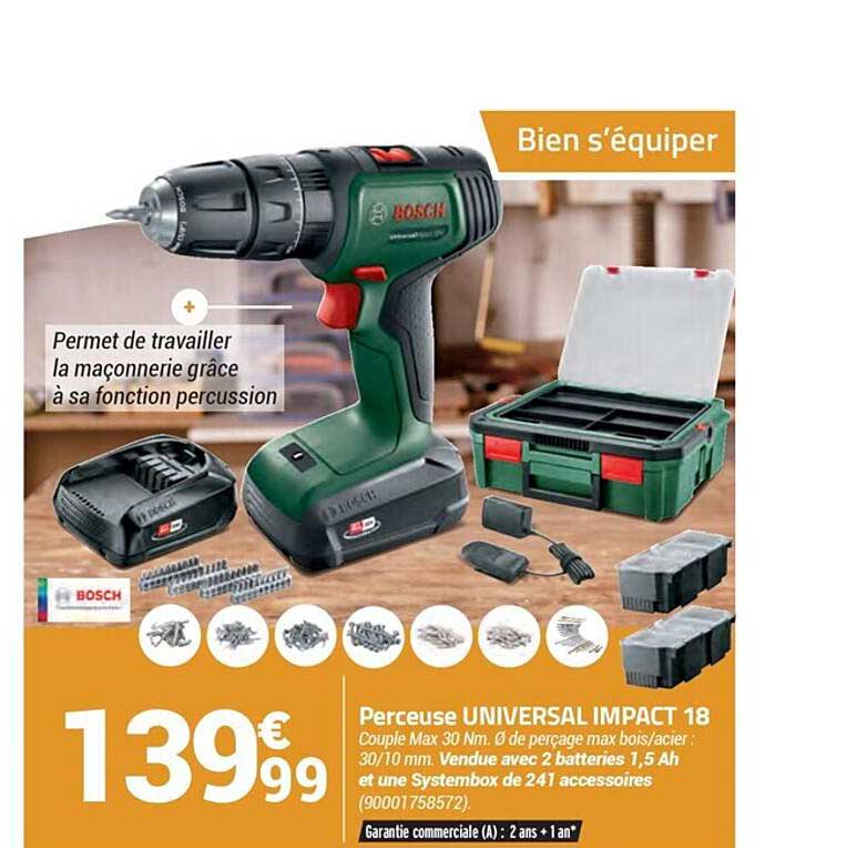 perceuse universal impact 18