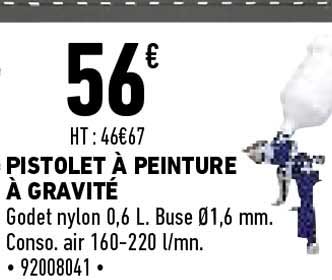 pistolet a peinture a gravite