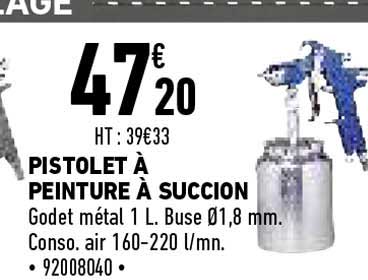 Pistolet A Peinture A Succion