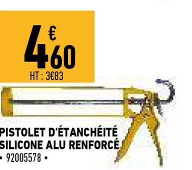 Pistolet D'étanchéité Silicone Alu Renforcé