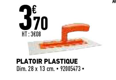 Platoir Plastique
