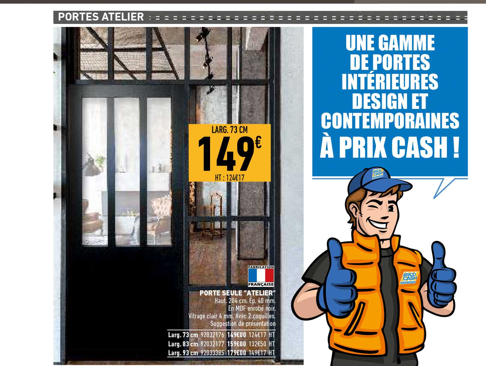 porte seule "atelier"