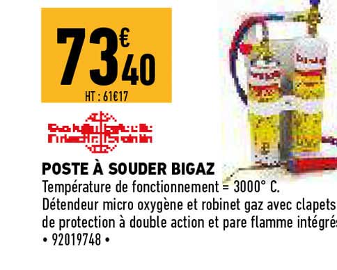 poste a souder bigaz