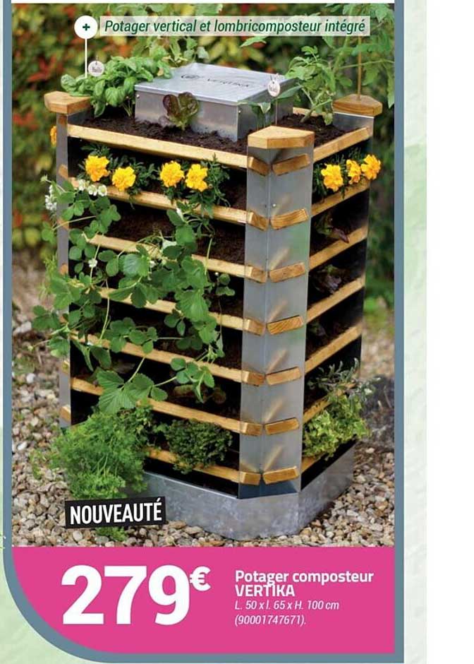 potager composteur vertika