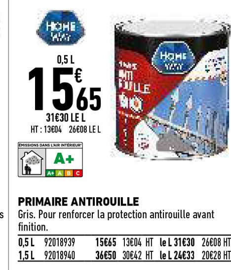 primaire antirouille