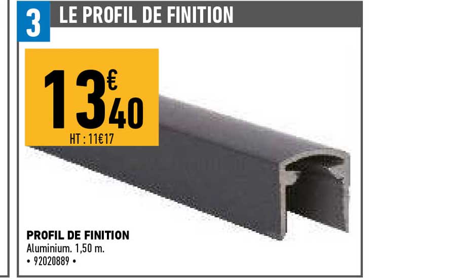 profil de finition