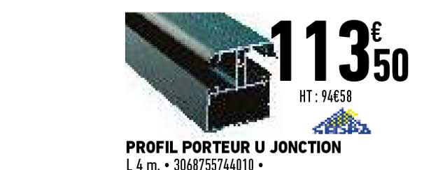profil porteur u jonction