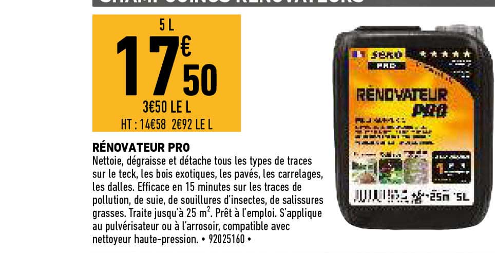 rénovateur pro