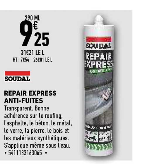 repair express anti-fuites soudal
