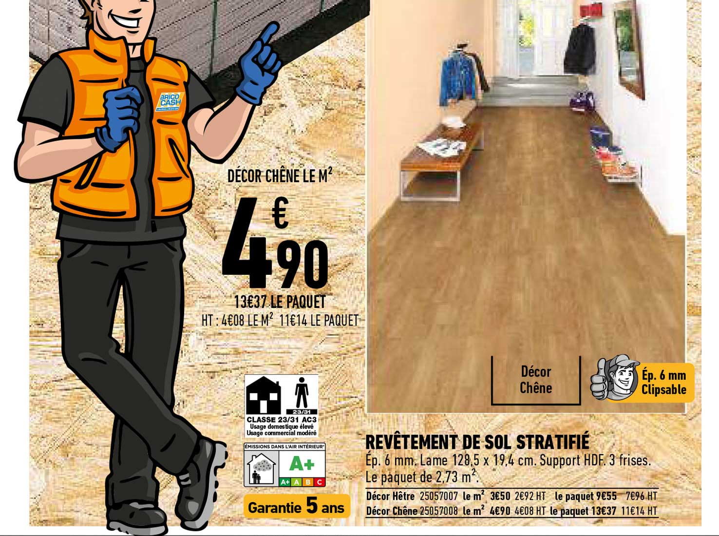 Revêtement De Sol Stratifié