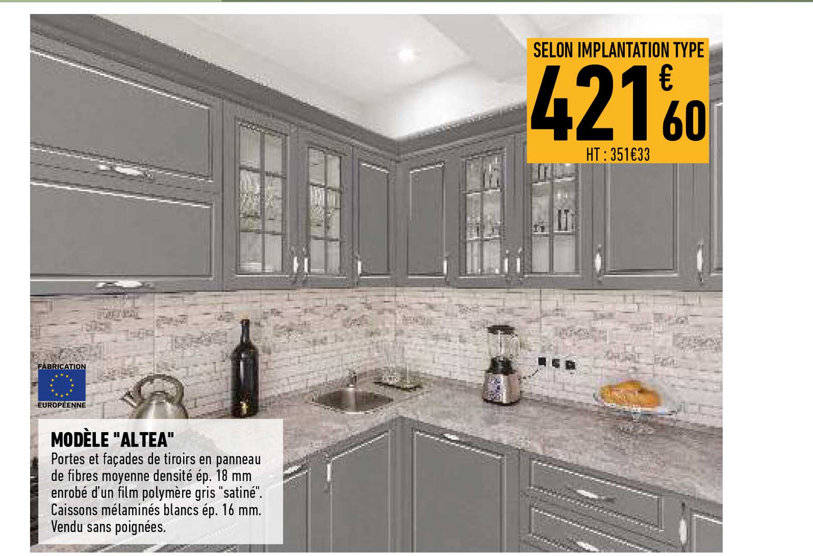 selon implantation type modele "altea"
