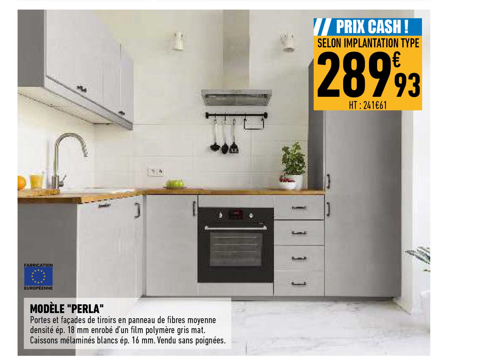 selon implantation type modele "perla"