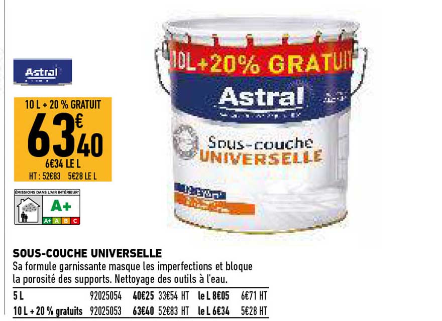 Sous-couche Universelle