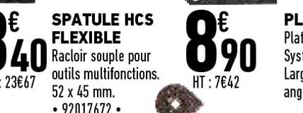 spatule hcs flexible