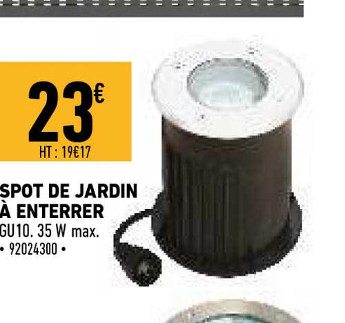 spot de jardin à enterrer