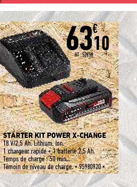 Starter Kit Power X-change