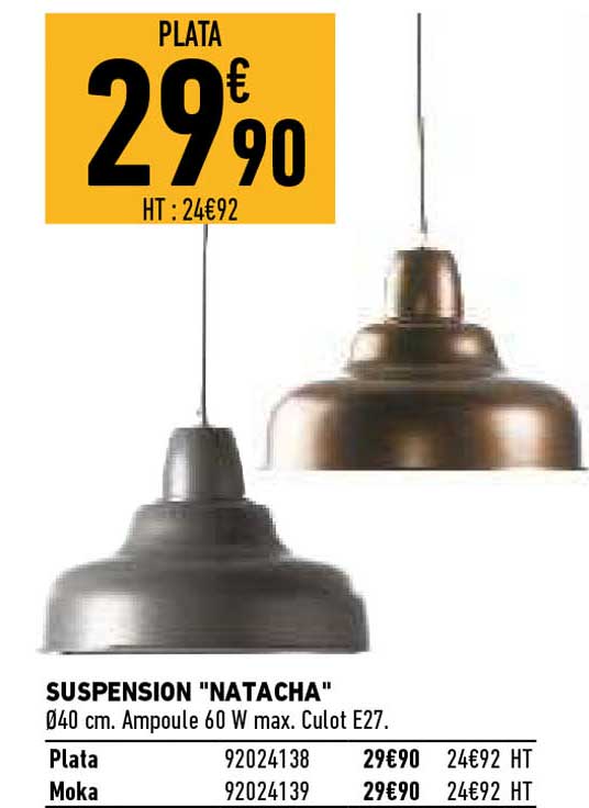 suspension "natacha"