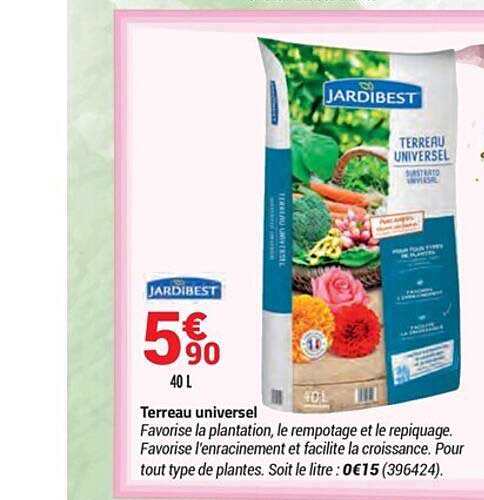 terreau universel jardibest