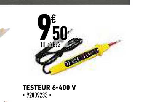 testeur 6-400 v