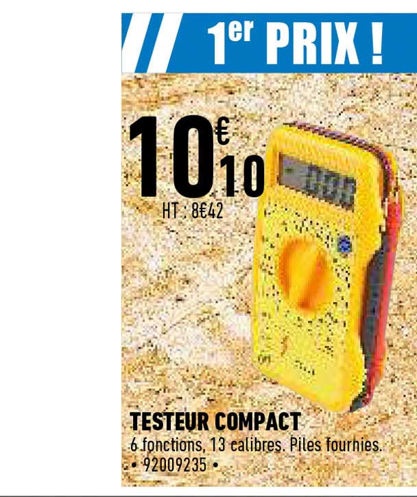testeur compact