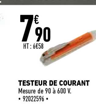 testeur de courant