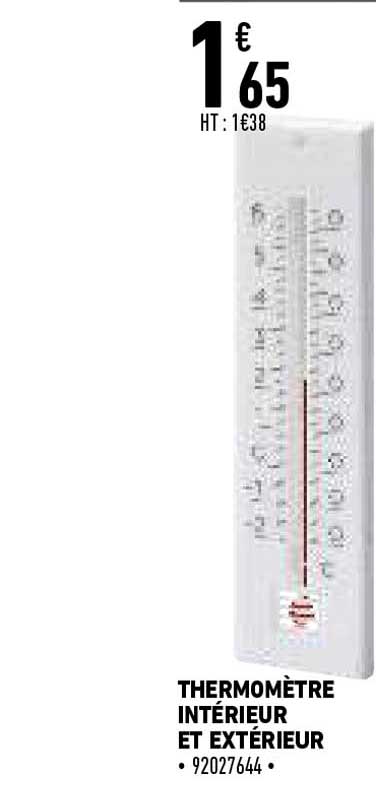 Thermomètre Intérieur Et Extérieur
