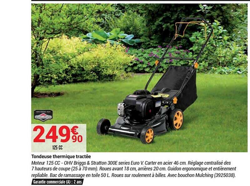 Tondeuse Thermique Tractée