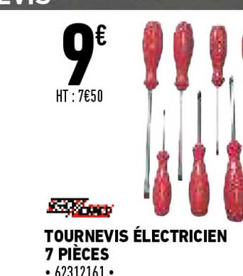 tournevis électricien 7 pièces go-on!