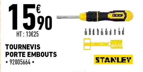 Tournevis Porte Embouts Stanley