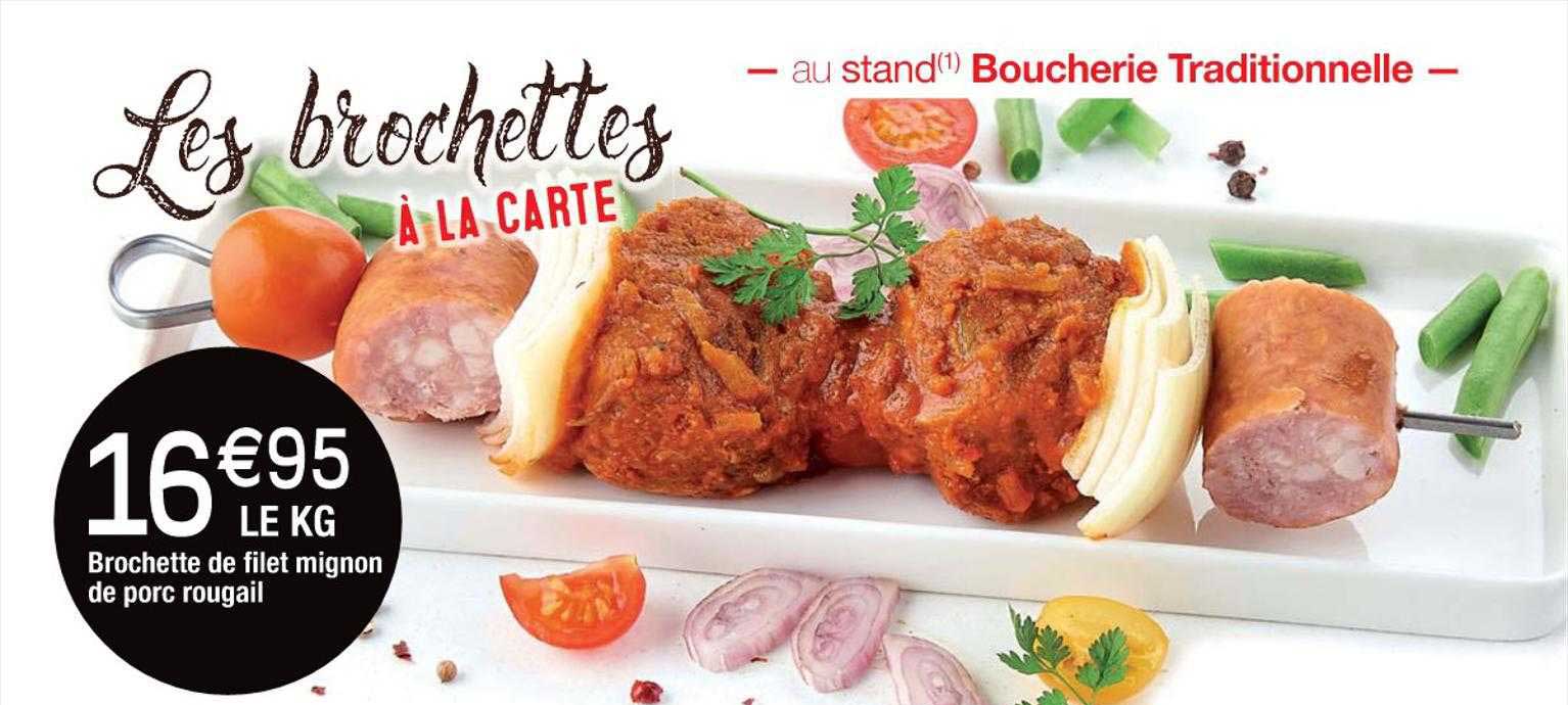 Brochette De Filet Mignon De Porc Rougail