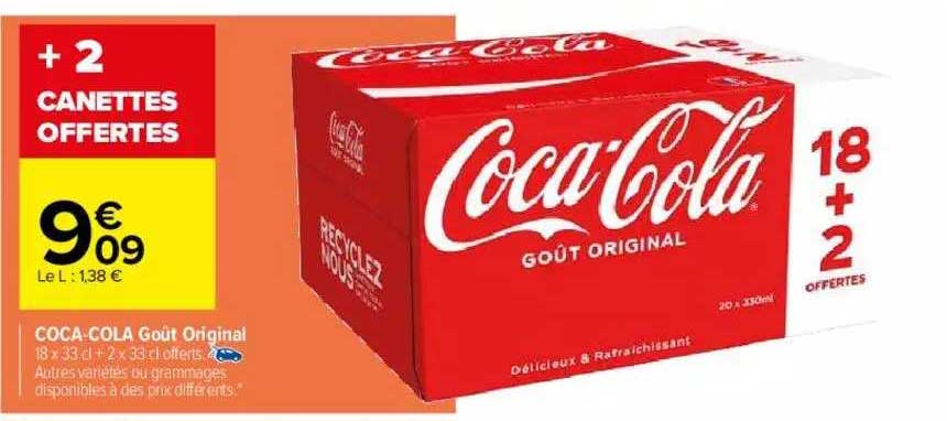 coca-cola goût original