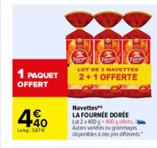 navettes la fournée dorée