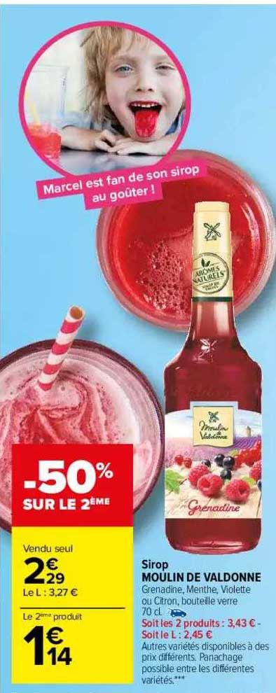 Sirop Moulin De Valdonne