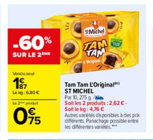 Tam Tam L'original St Michel